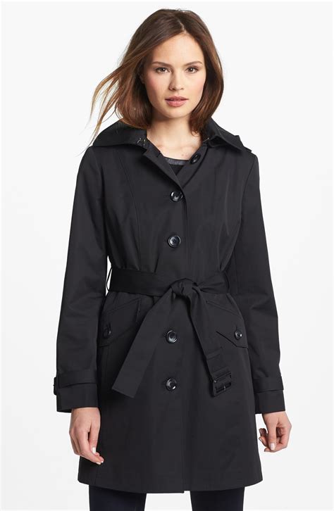 michael kors trenchcoat rot|Michael Kors trench coat nordstrom.